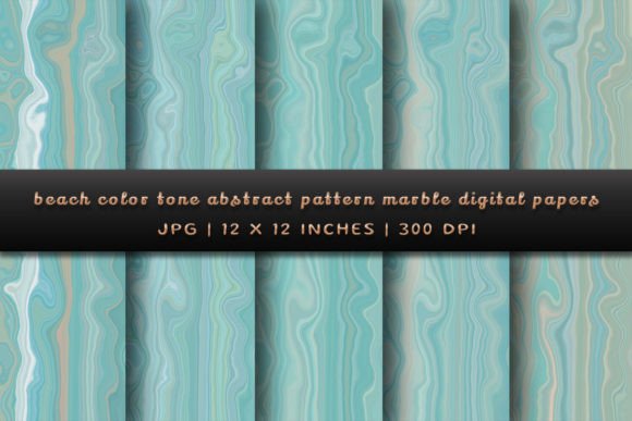 Beach Color Tone Abstract Pattern Marble: Coastal Textures for Design