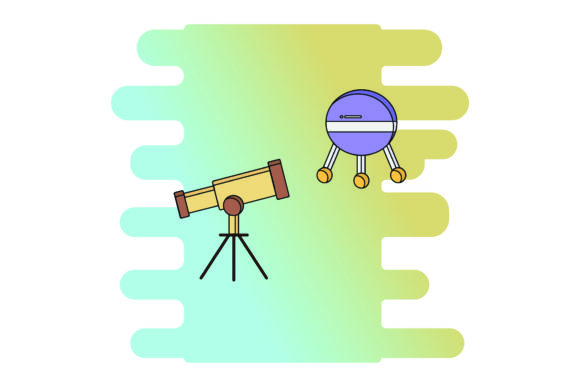 Icon Flat Space Telescope: A Modern Outline for Digital Design