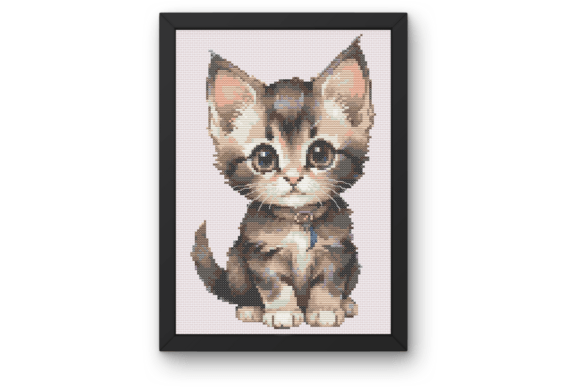 Watercolour Cute Kitten Cross Stitch: A Designer’s Review